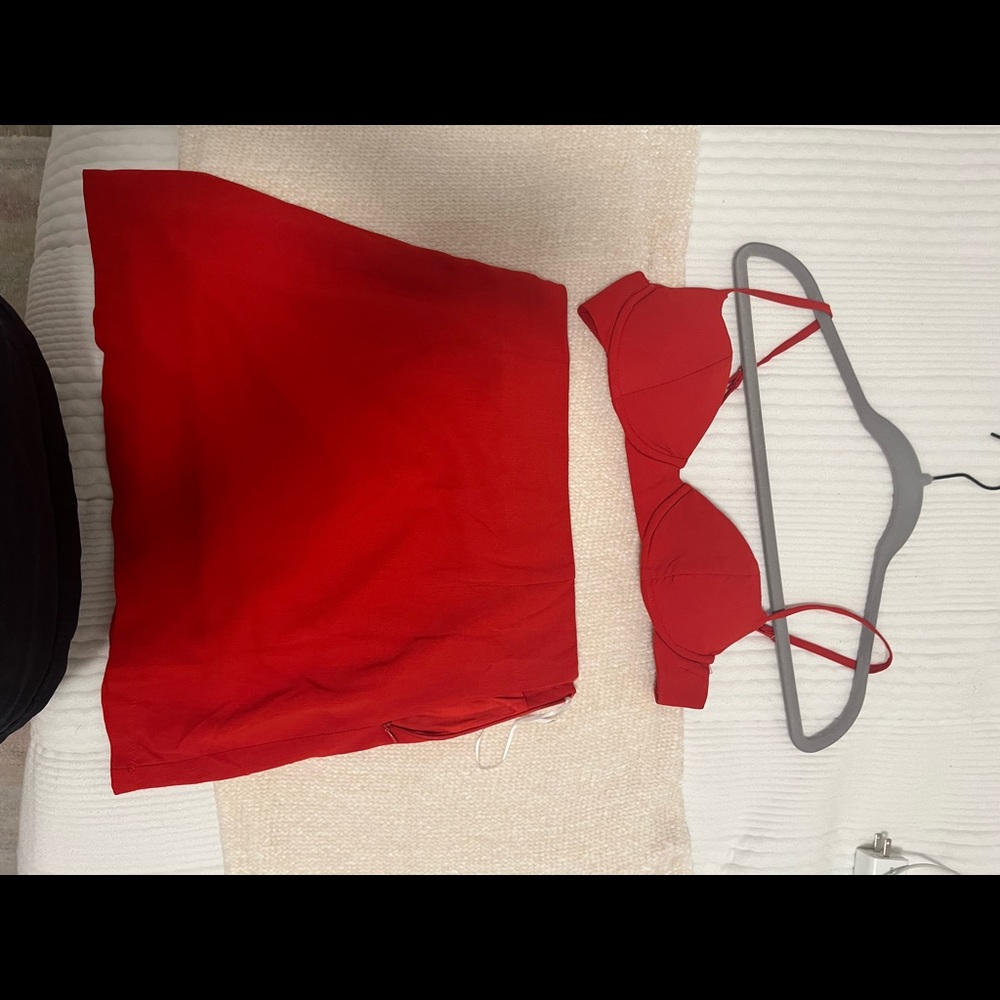 Princess Polly Red Mini Skirt